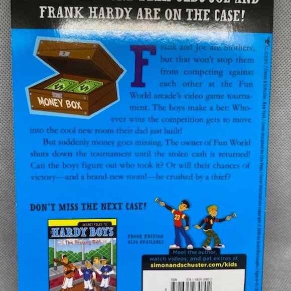 (4ct) HARDY BOYS PAPERBACK BOOK Secret files #1, #2, #3, #4 - Picture 3 of 9